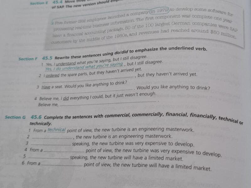 Business Grammer Builder